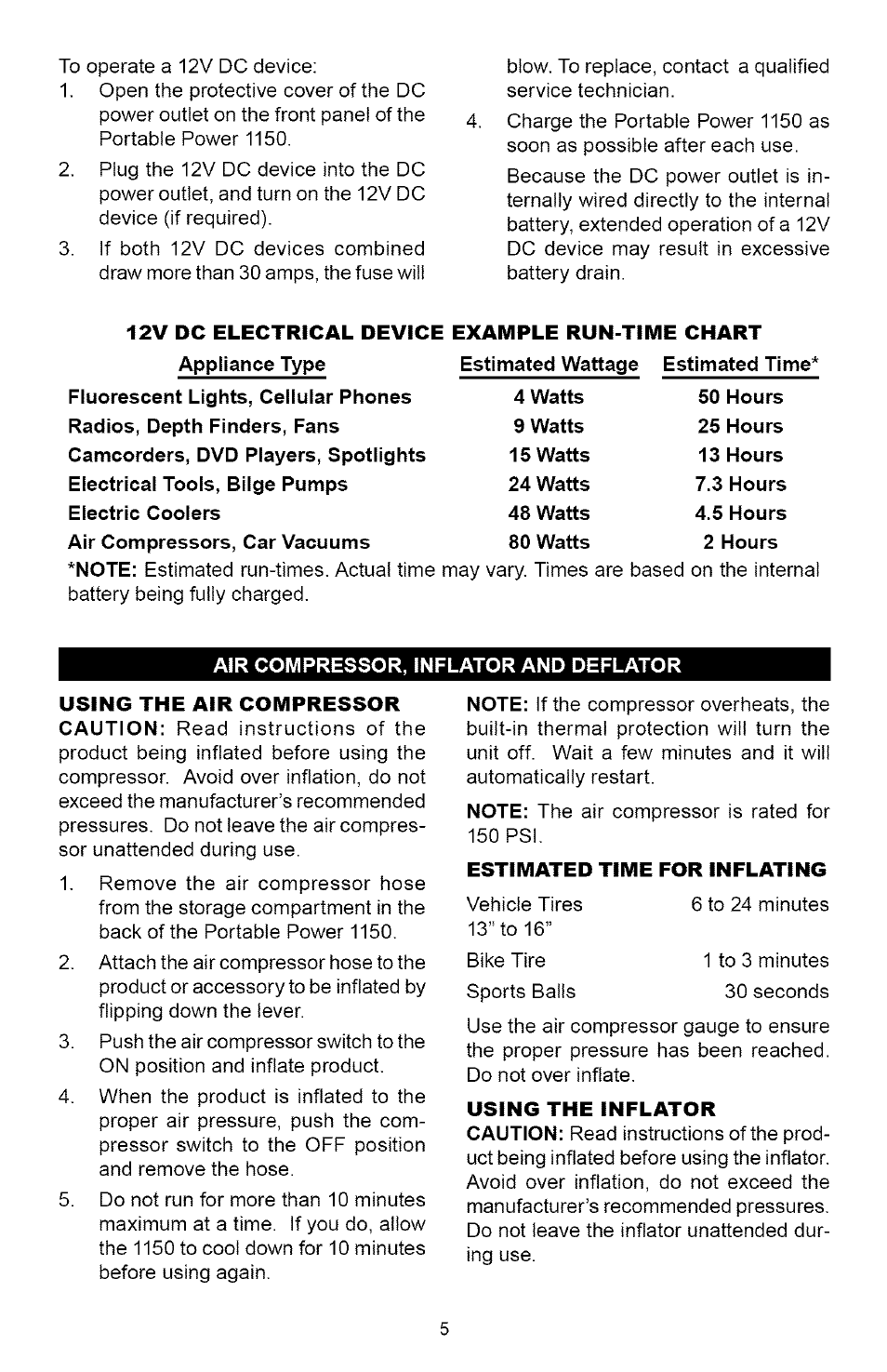 Sears 200.71488 User Manual | Page 5 / 11
