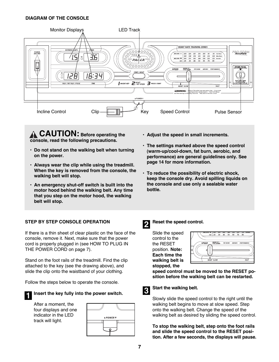 Caution | Sears 831.297940 User Manual | Page 7 / 18