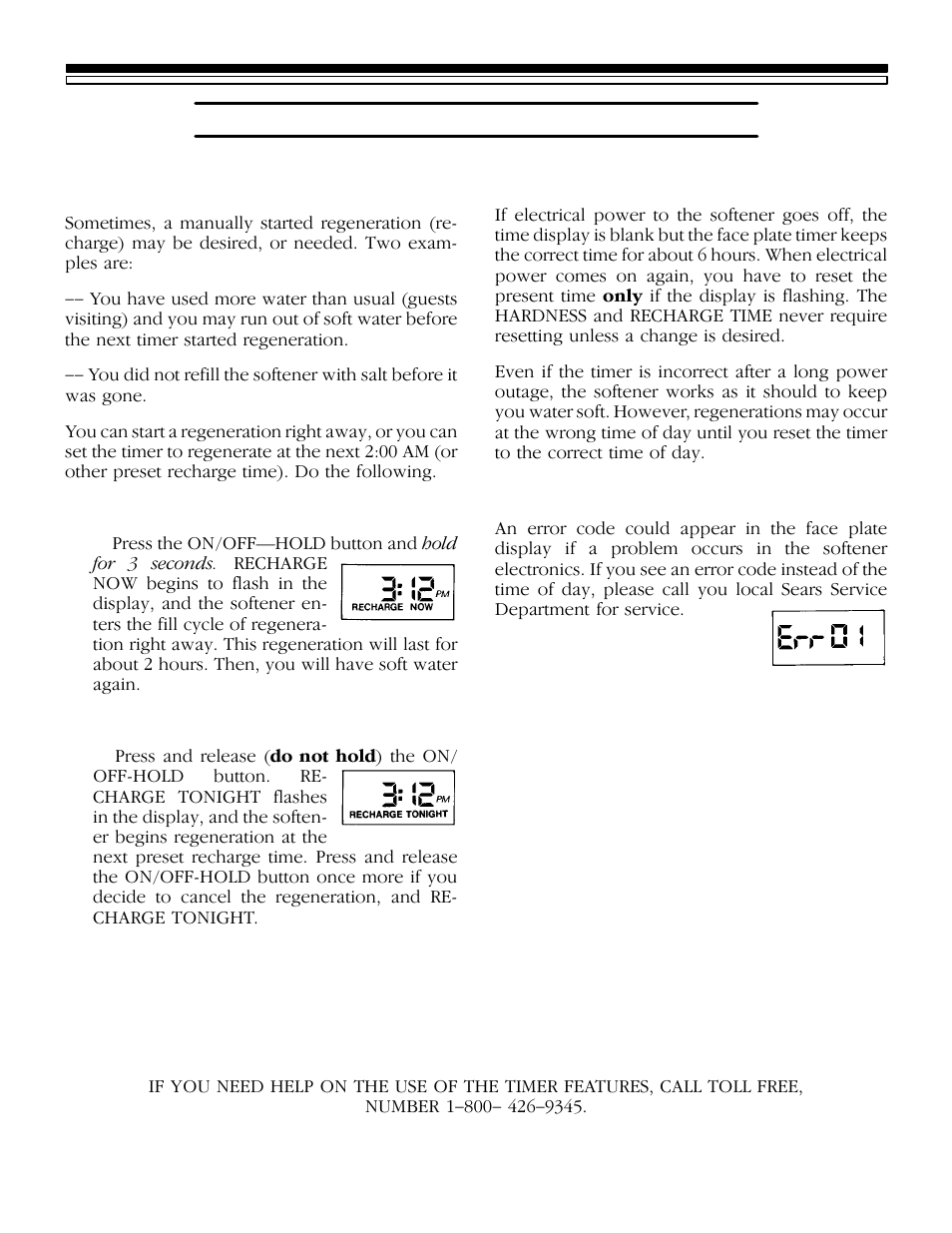 Sears KENMORE 625.34845 User Manual | Page 10 / 33