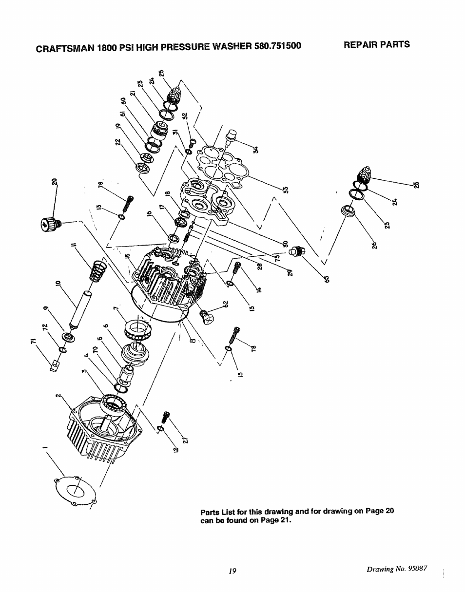 Sears 580.7515 User Manual | Page 19 / 60