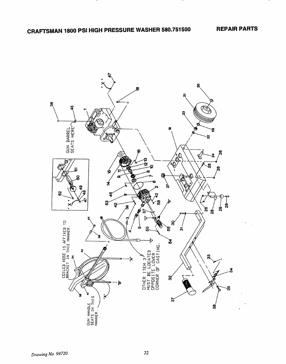Sears 580.7515 User Manual | Page 22 / 60