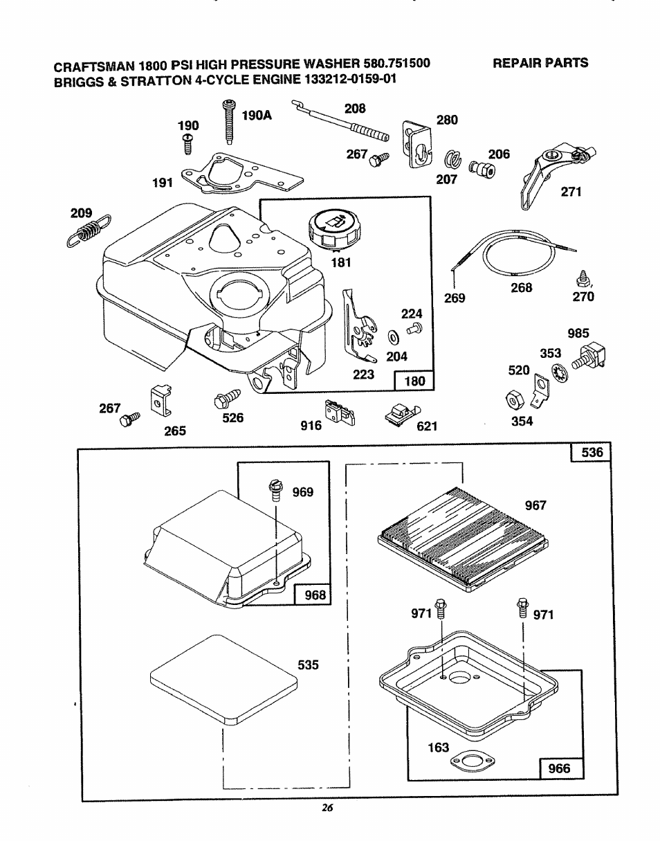 Sears 580.7515 User Manual | Page 26 / 60
