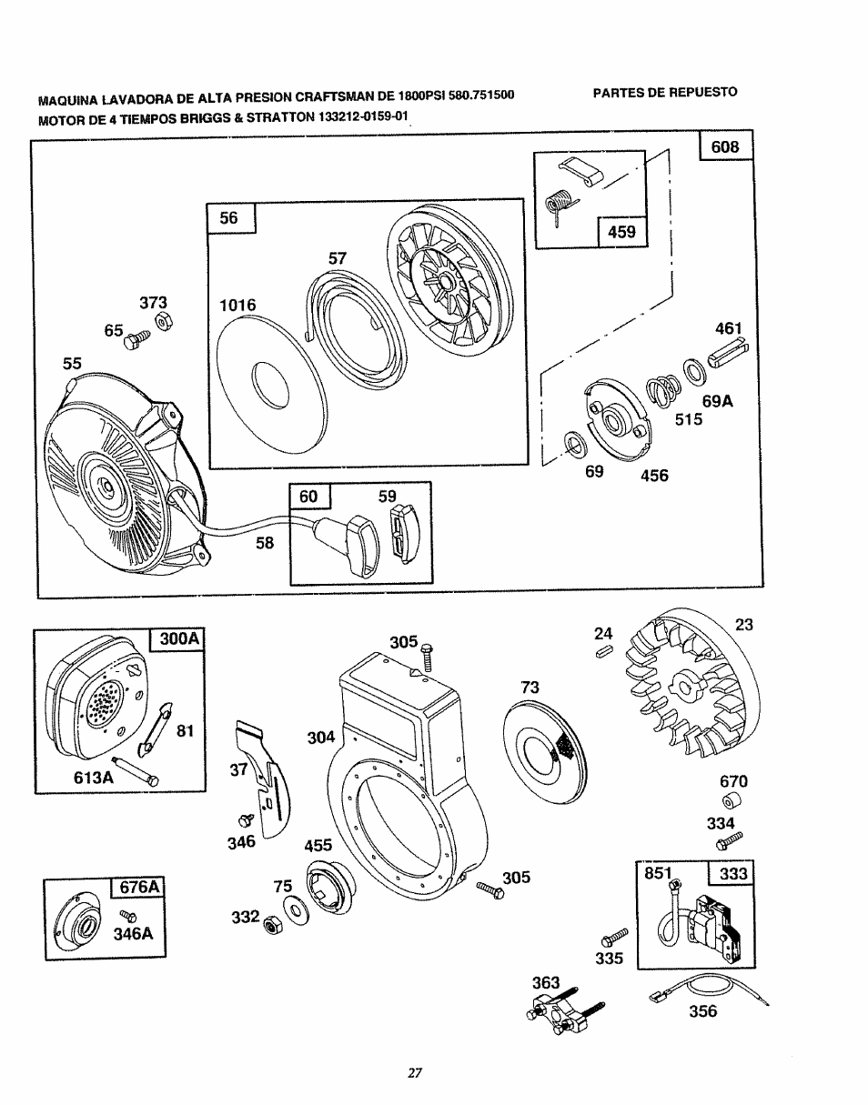 Sears 580.7515 User Manual | Page 57 / 60