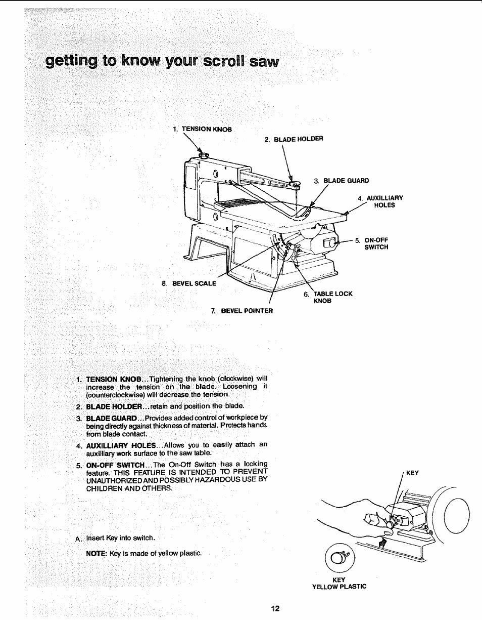 Sears 113.23611 User Manual | Page 12 / 20