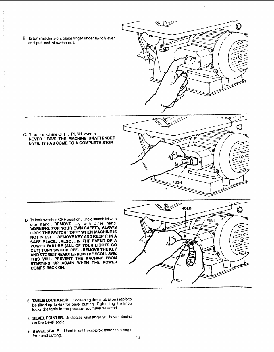 Sears 113.23611 User Manual | Page 13 / 20