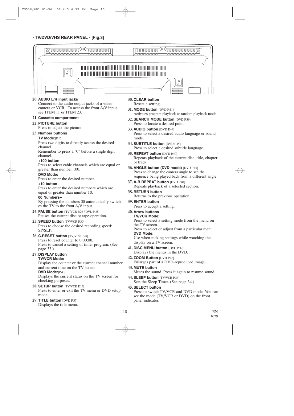Sears SRCD227 User Manual | Page 10 / 64