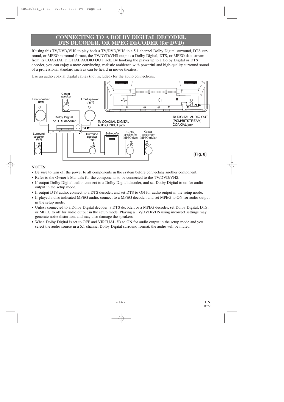 Sears SRCD227 User Manual | Page 14 / 64