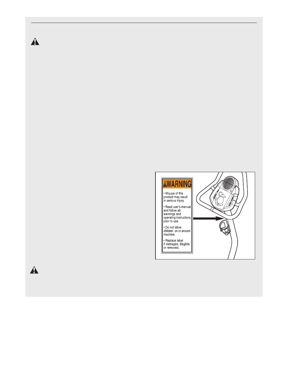 Warning, Important precautions warning | Sears 831.283120 User Manual | Page 3 / 24