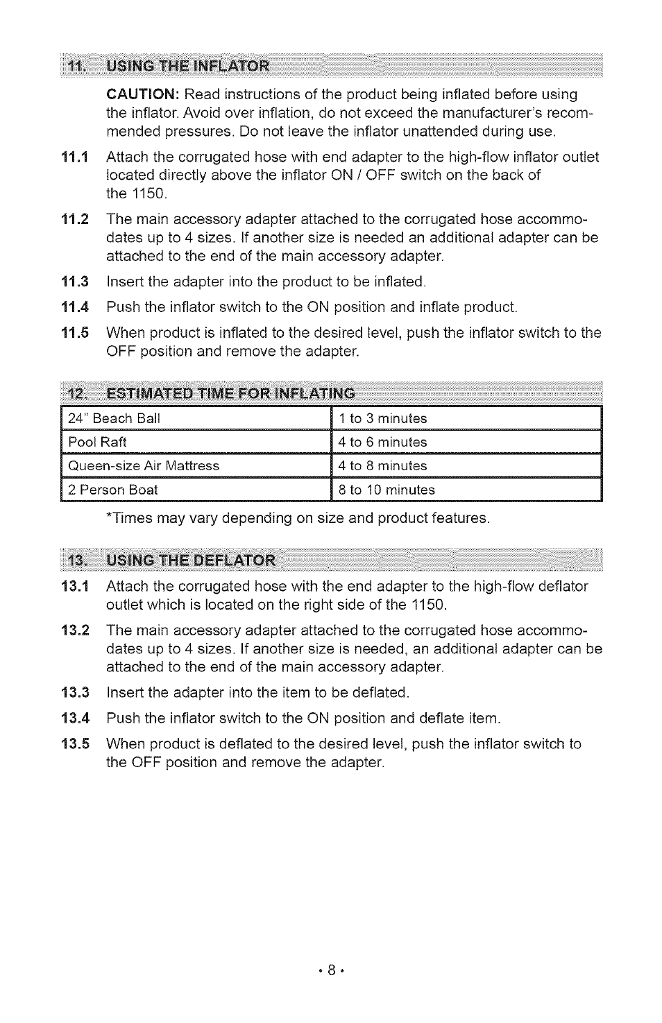 Sears 200.71988 User Manual | Page 10 / 15
