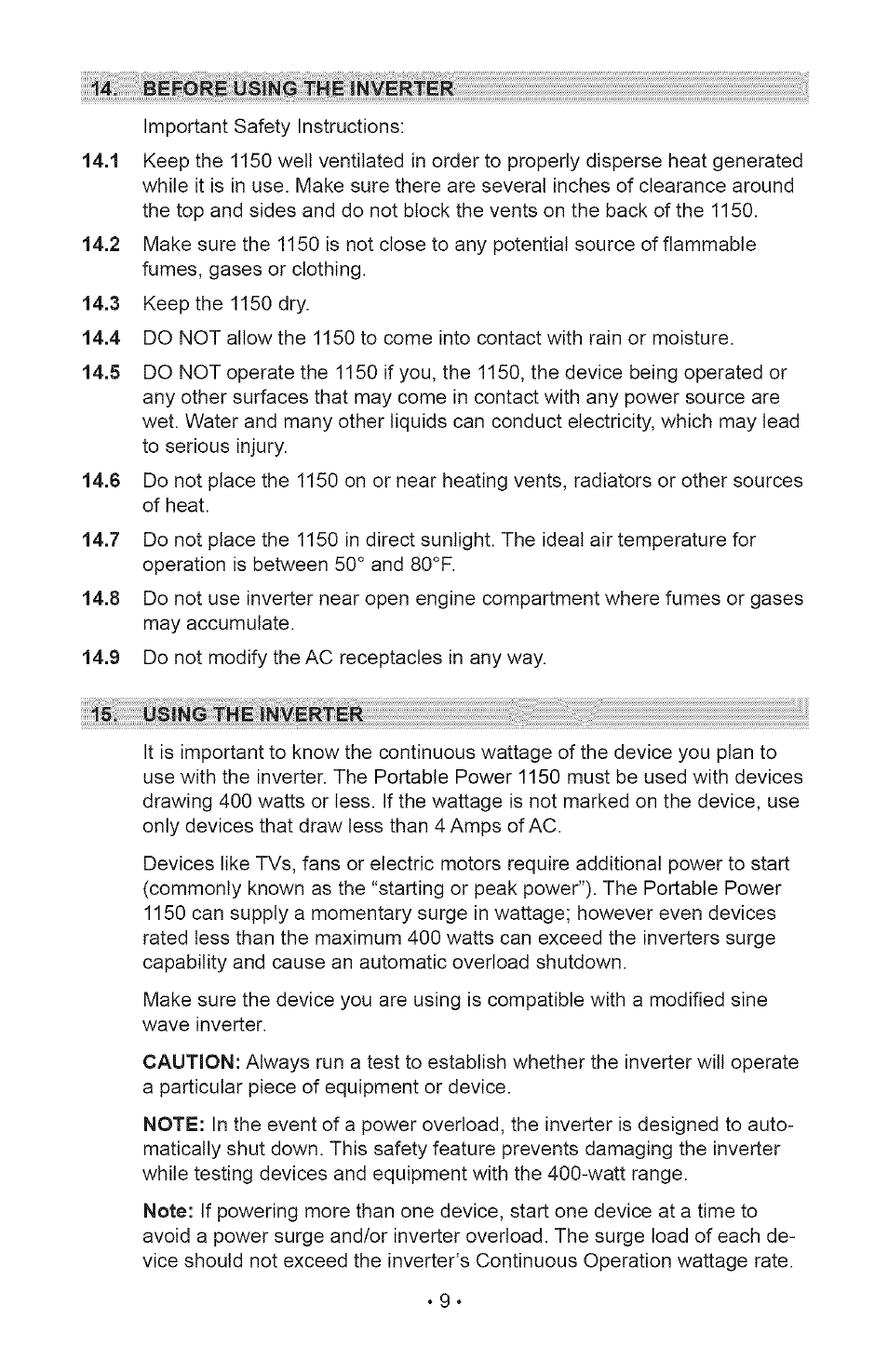 Sears 200.71988 User Manual | Page 11 / 15