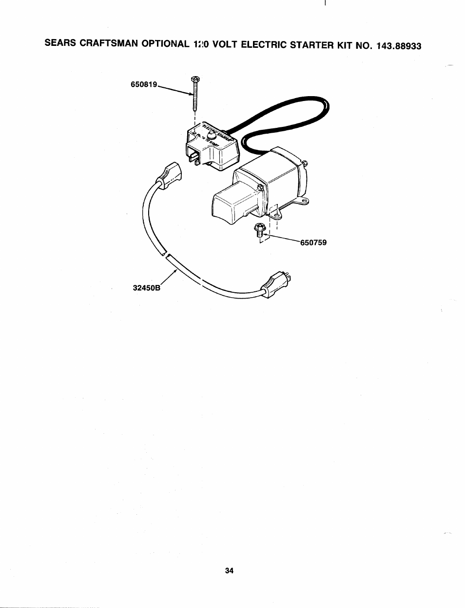 Sears 247 886510 User Manual | Page 34 / 36
