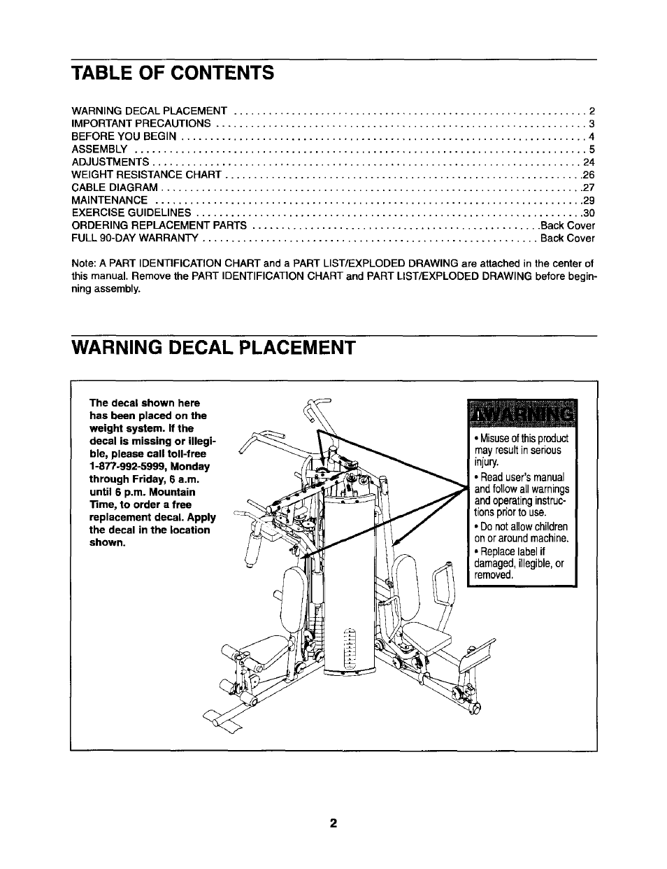 Sears 831.15403 User Manual | Page 2 / 40