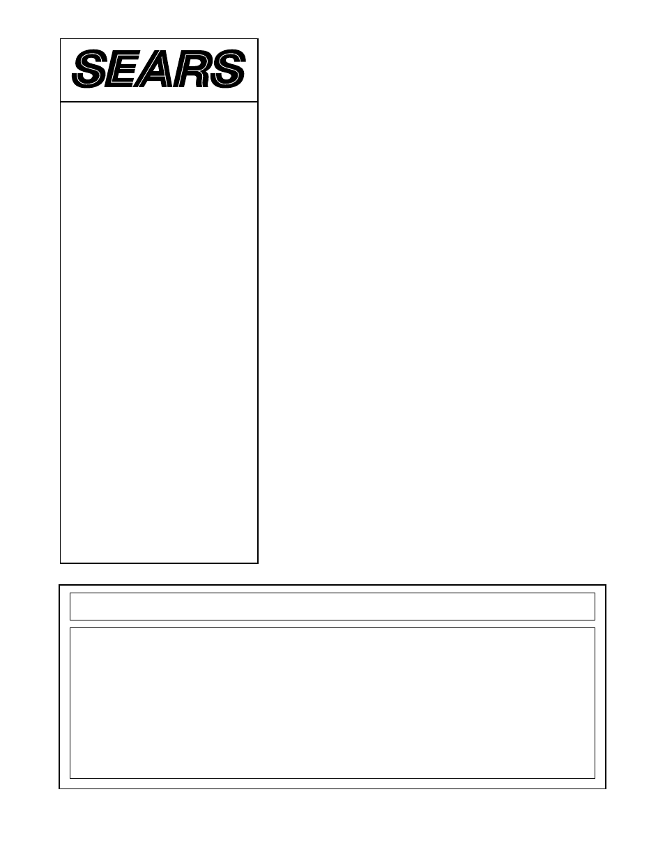 Full 90 day warranty, Questions, Replacement parts | Sears 831.297140 User Manual | Page 18 / 18
