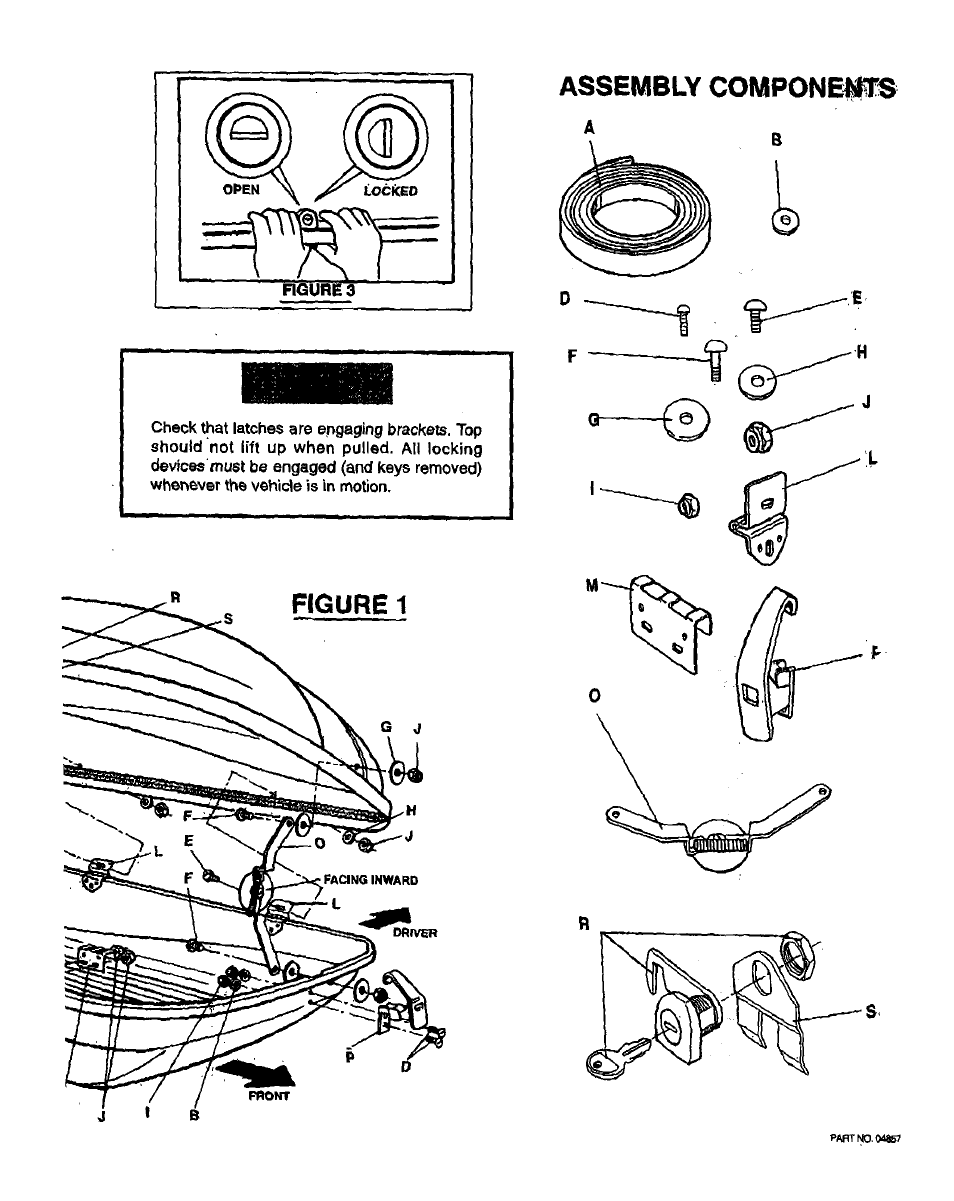 Figure 1 assembly componeiffis | Sears 300.7271 User Manual | Page 2 / 5