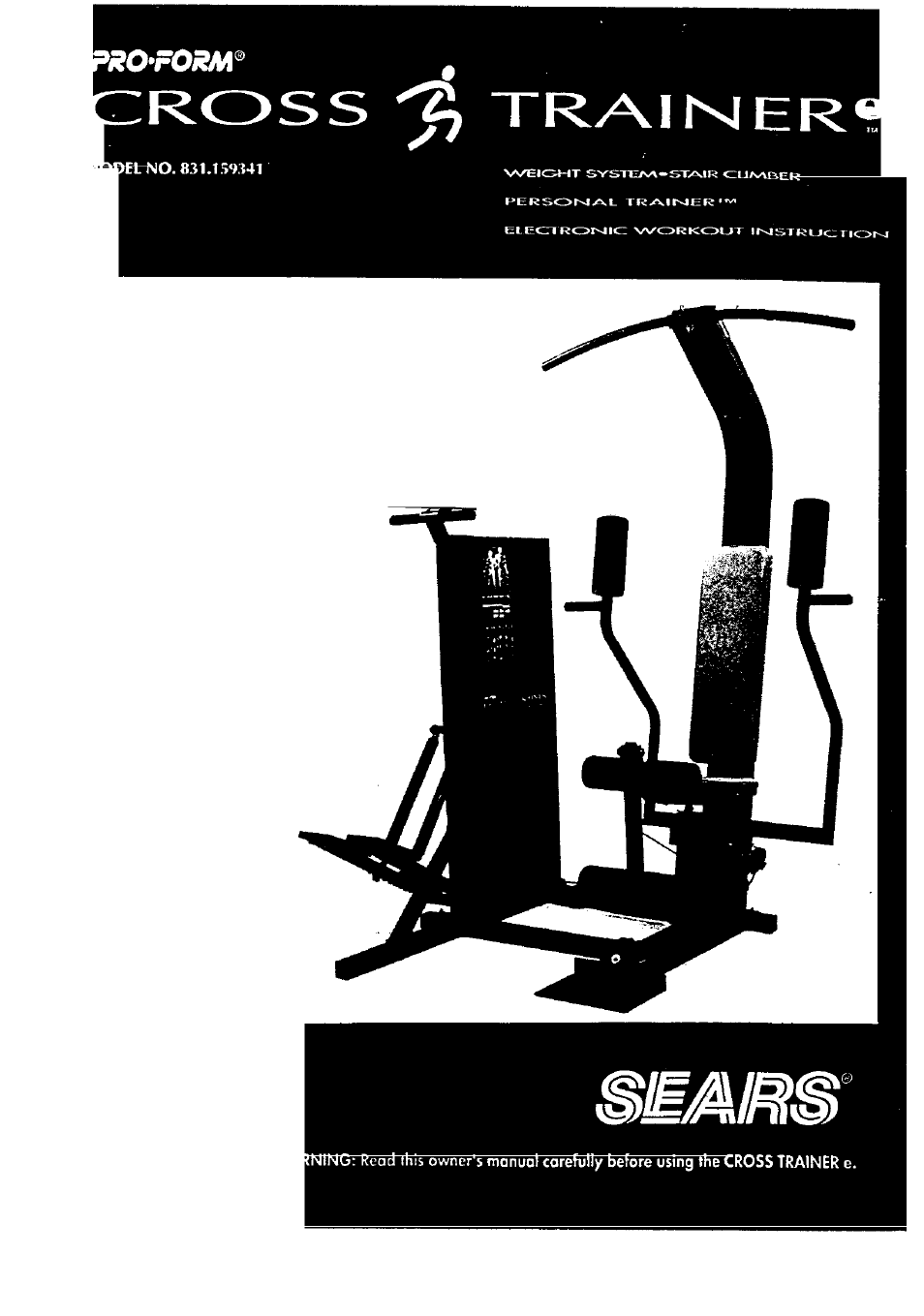 Sears 831.159341 User Manual | 36 pages