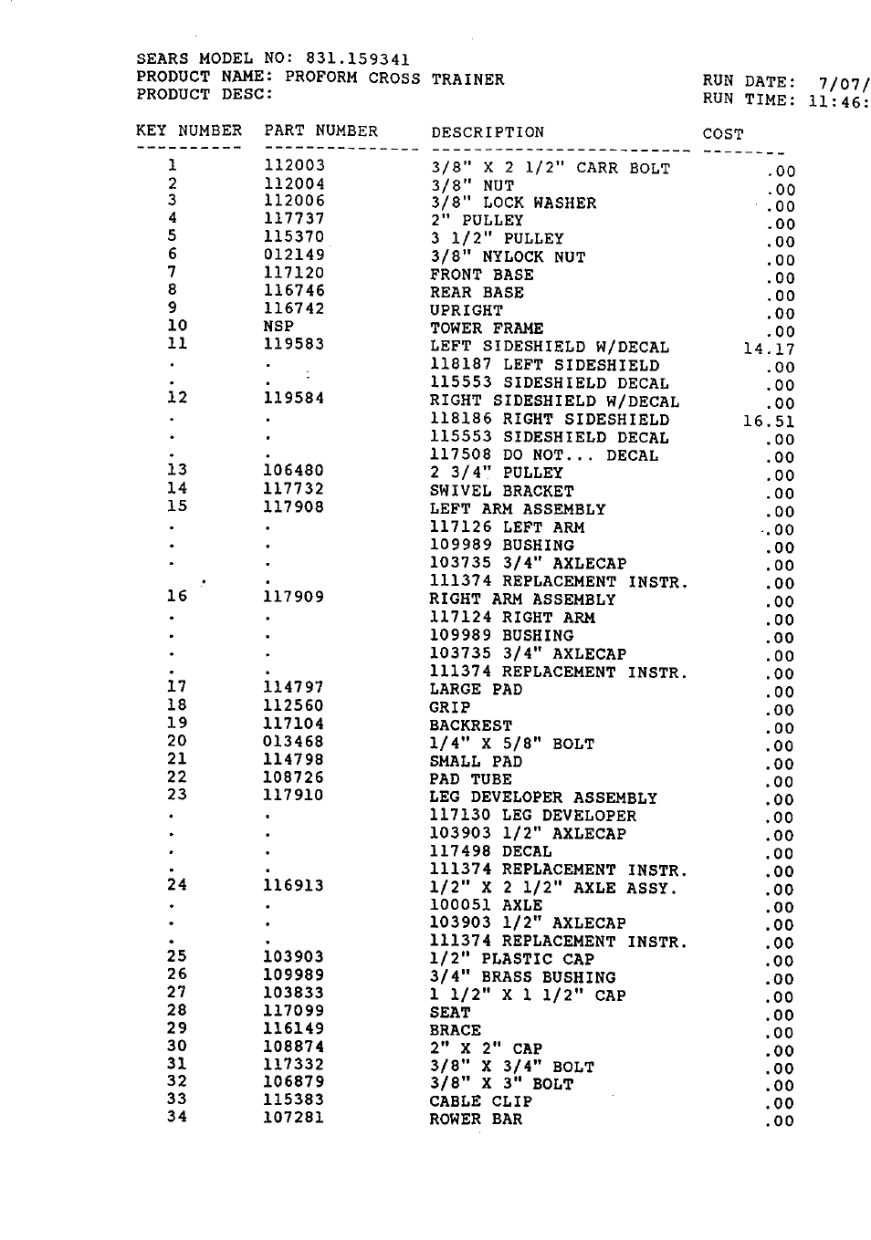 Sears 831.159341 User Manual | Page 30 / 36