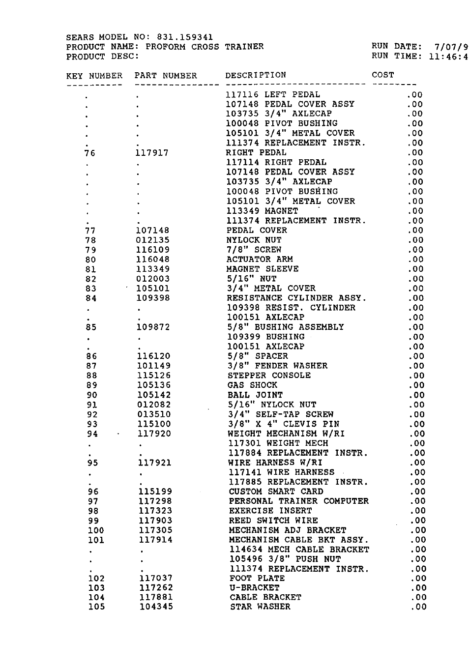 Sears 831.159341 User Manual | Page 32 / 36
