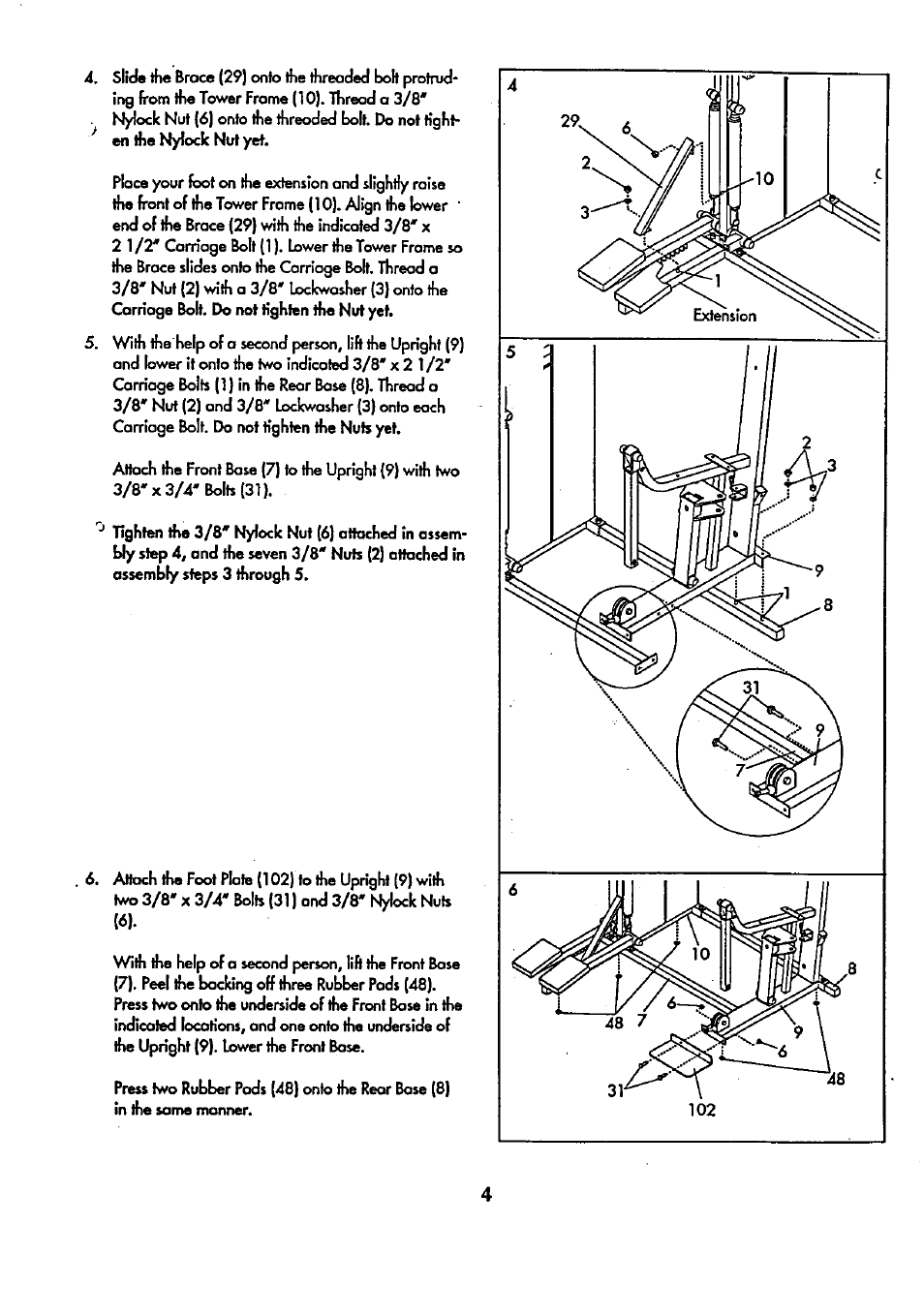 Slide | Sears 831.159341 User Manual | Page 5 / 36