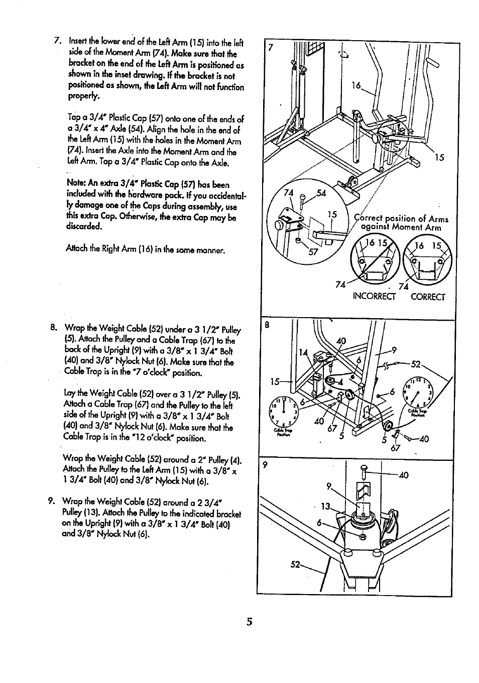 O 3/4 | Sears 831.159341 User Manual | Page 6 / 36