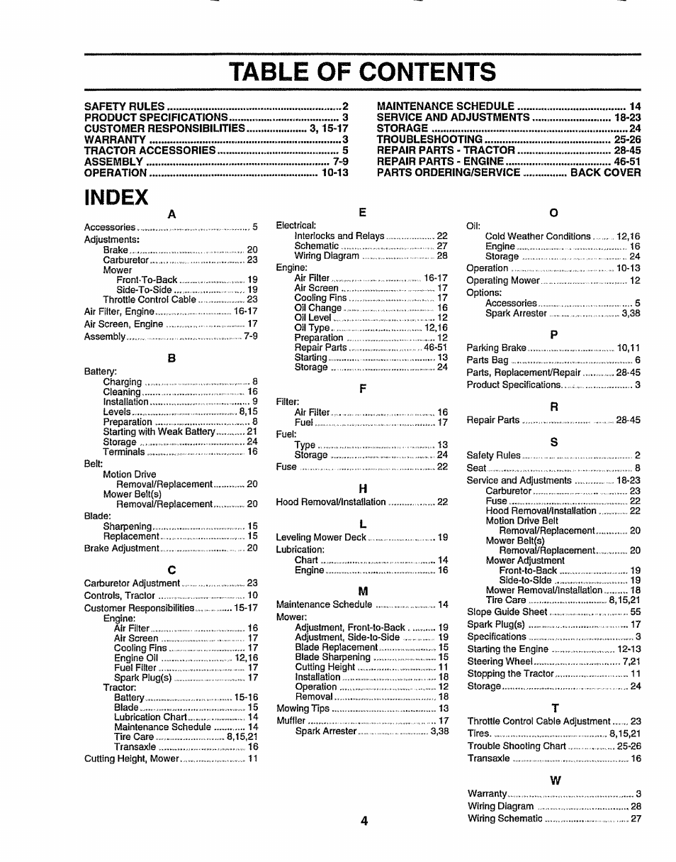 Sears 917.257632 User Manual | Page 4 / 56