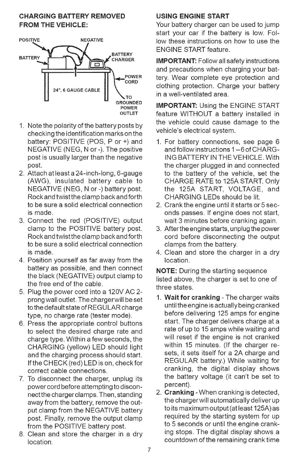 Sears 200.71226 User Manual | Page 7 / 16