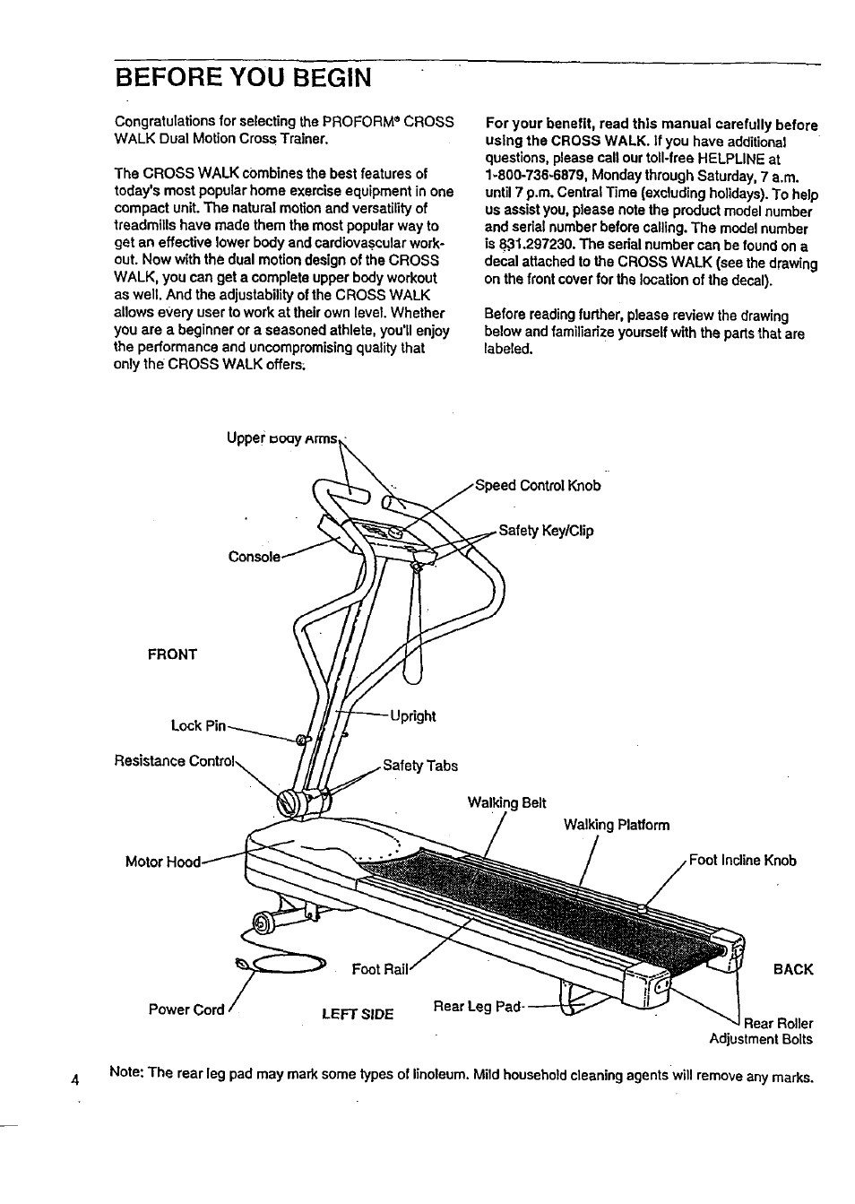 Before you begin | Sears 831.29723 User Manual | Page 4 / 16