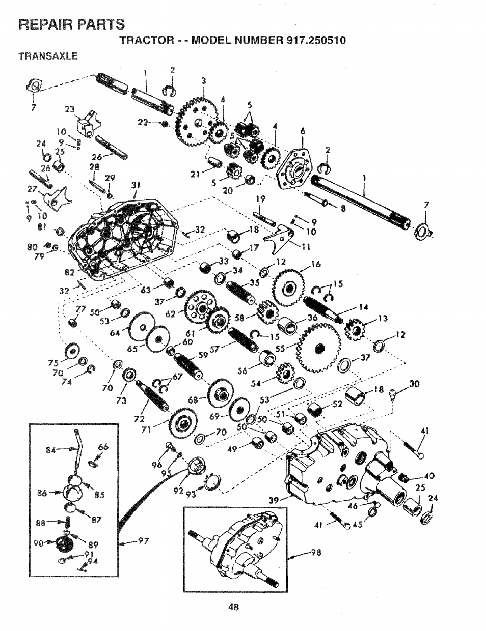 Sears 917.25051 User Manual | Page 48 / 64