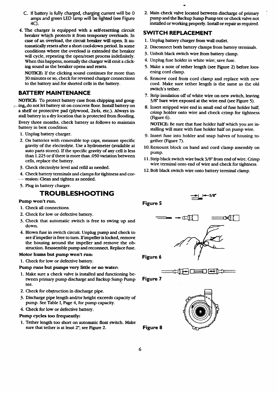 Troubleshooting, О=ет | Sears 390.306062 User Manual | Page 6 / 8