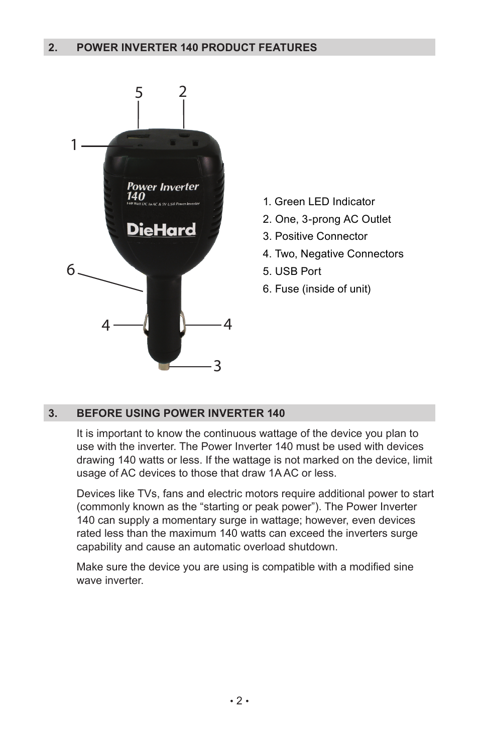 Sears 200.71522 User Manual | Page 4 / 8