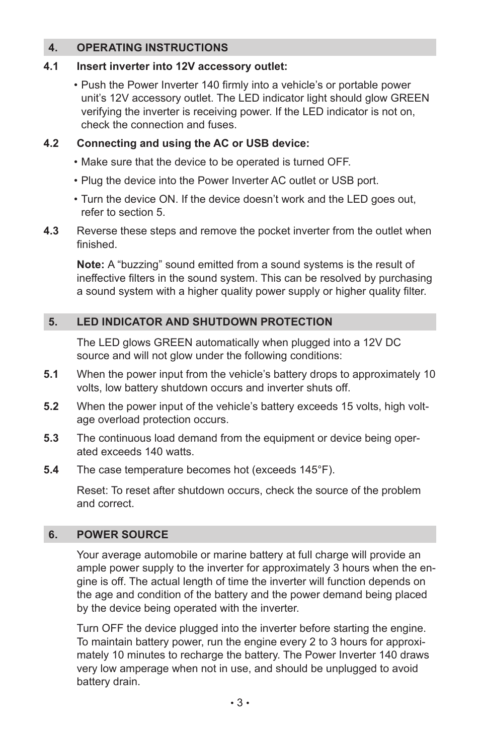 Sears 200.71522 User Manual | Page 5 / 8