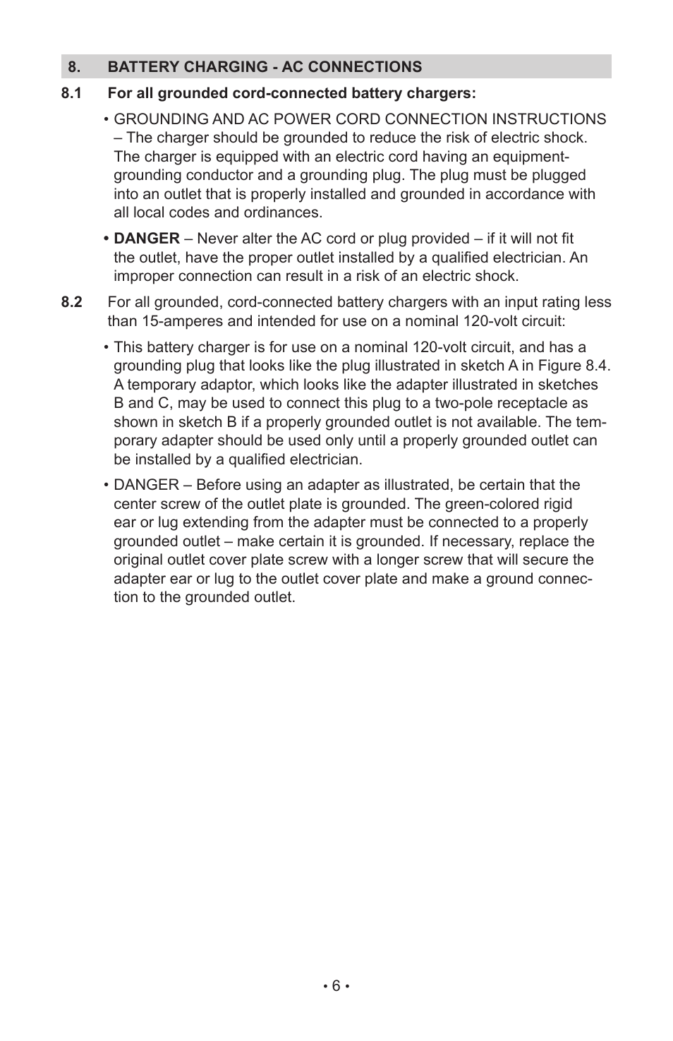 Sears 200.71240 User Manual | Page 8 / 19