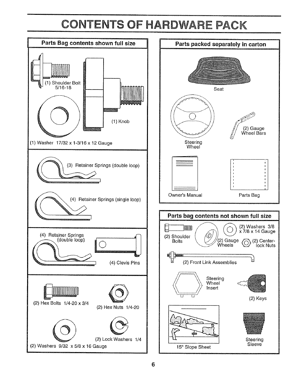 Sears 917.250551 User Manual | Page 6 / 60