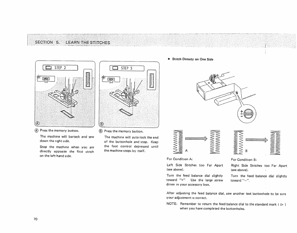 Section b. learn the stitches | Sears KENMORE 385.1915 User Manual | Page 72 / 108
