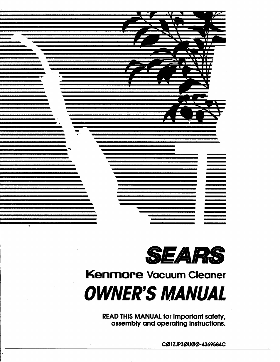 Sears Vacuum Cleaner User Manual | 18 pages