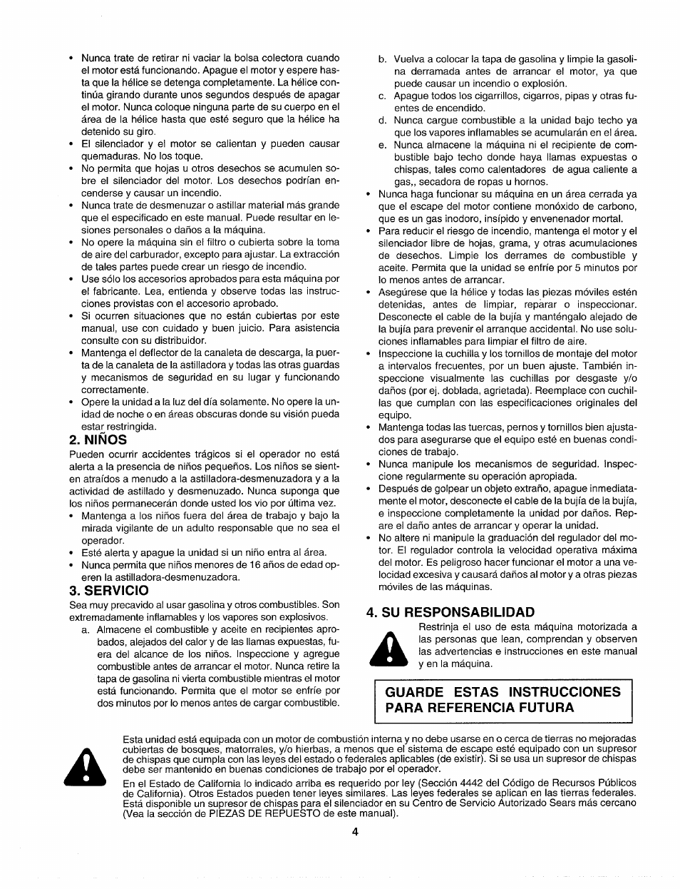 Sears Craftsman 247.77586 User Manual | Page 32 / 46