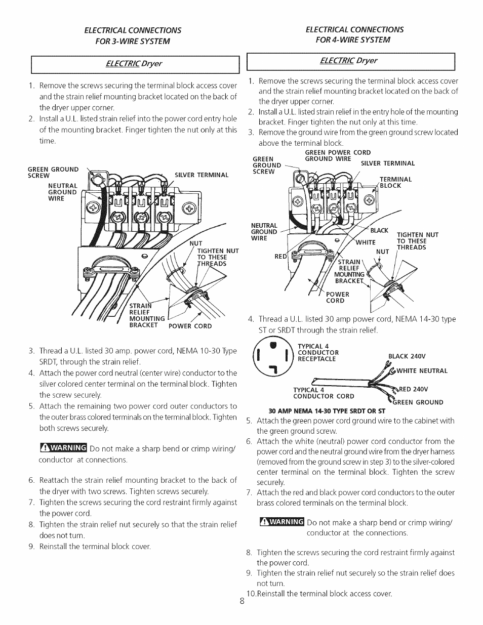 A warning | Sears 64182 User Manual | Page 8 / 16