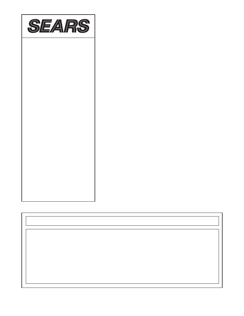 Full 90 day warranty, Questions, Replacement parts | Sears ET 30 User Manual | Page 16 / 16