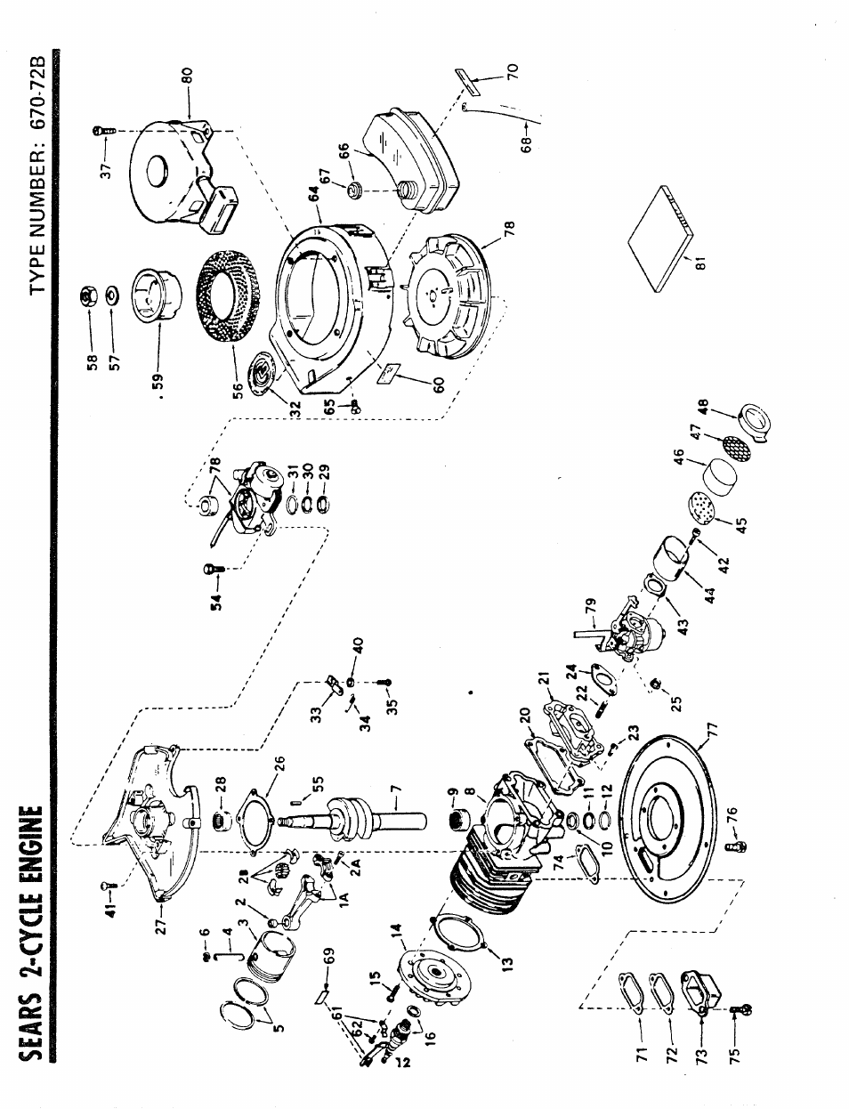 Sears 2-acle engine | Sears 247.8809 User Manual | Page 12 / 18