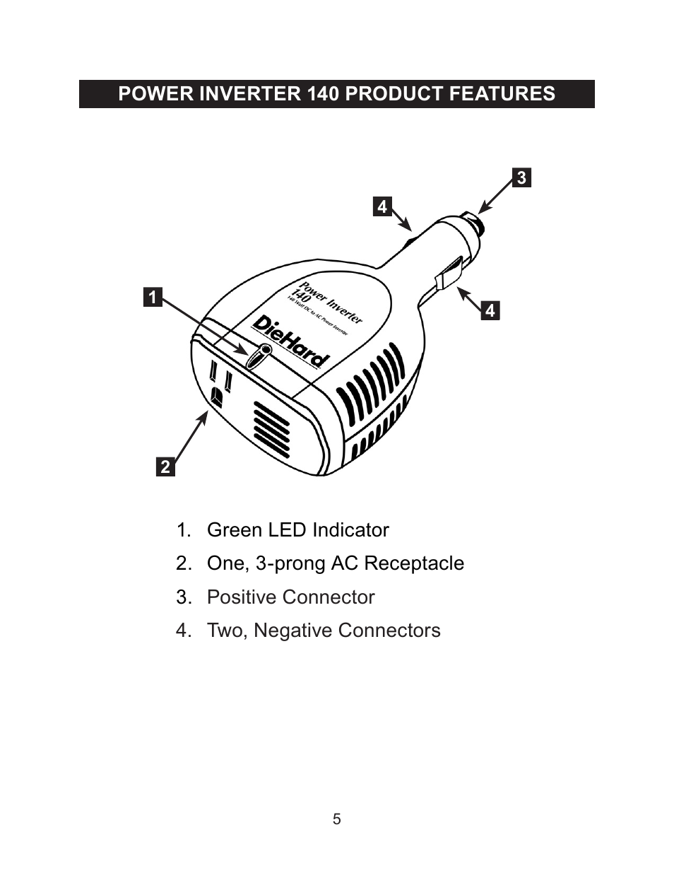 Sears 140 User Manual | Page 5 / 12