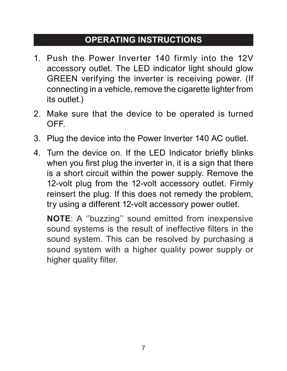 Sears 140 User Manual | Page 7 / 12