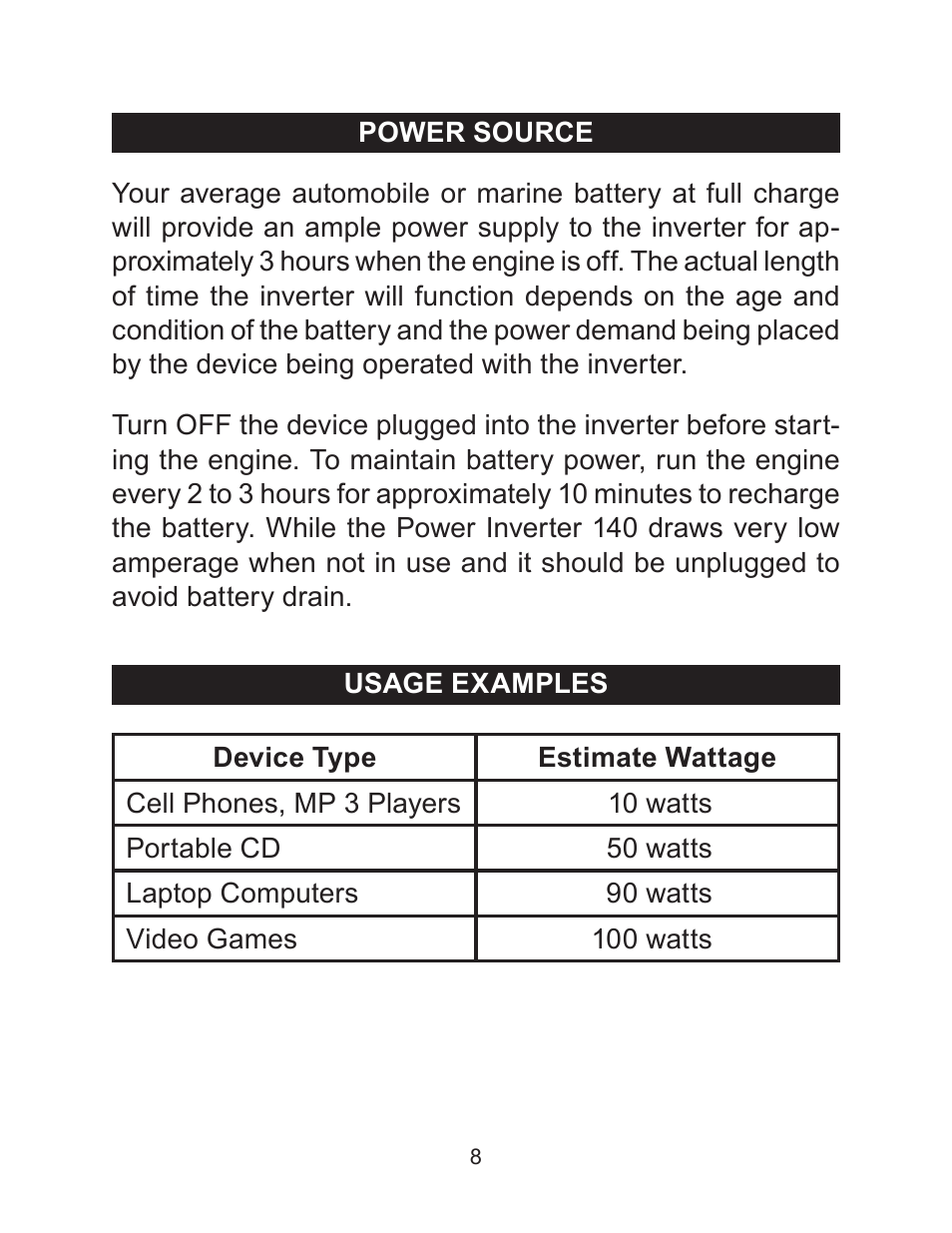 Sears 140 User Manual | Page 8 / 12