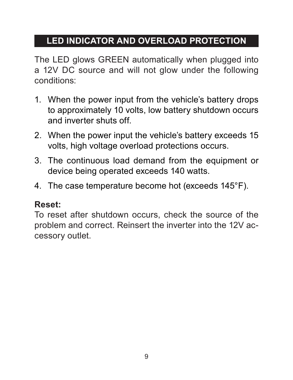 Sears 140 User Manual | Page 9 / 12