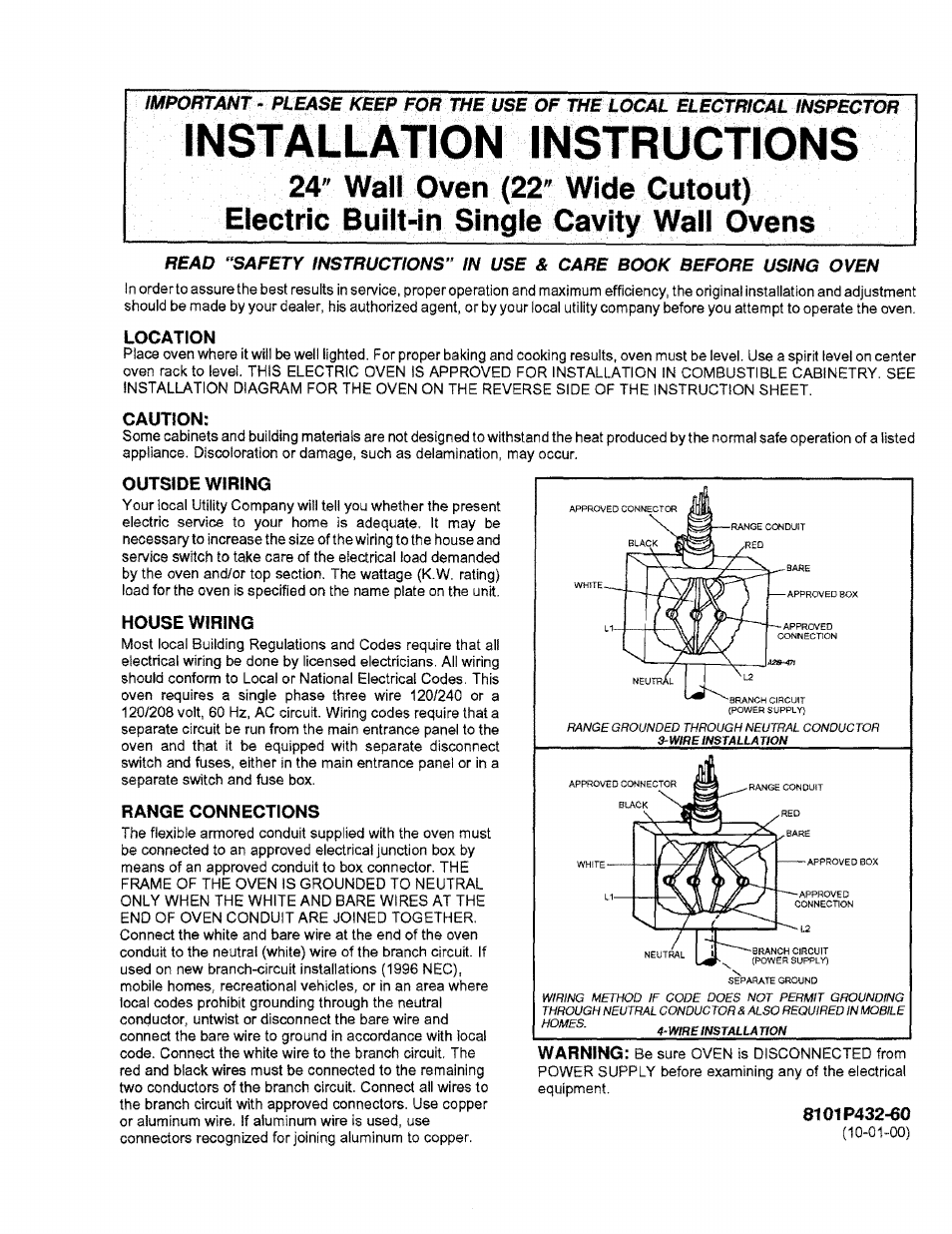 Sears 8101 P432-60 User Manual | 2 pages