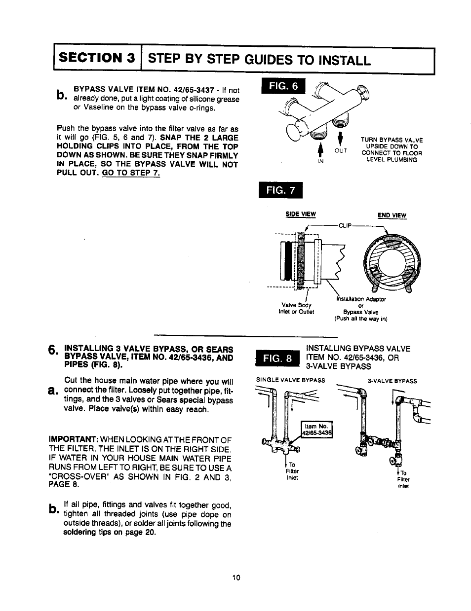 Sears 625.34823 User Manual | Page 10 / 24
