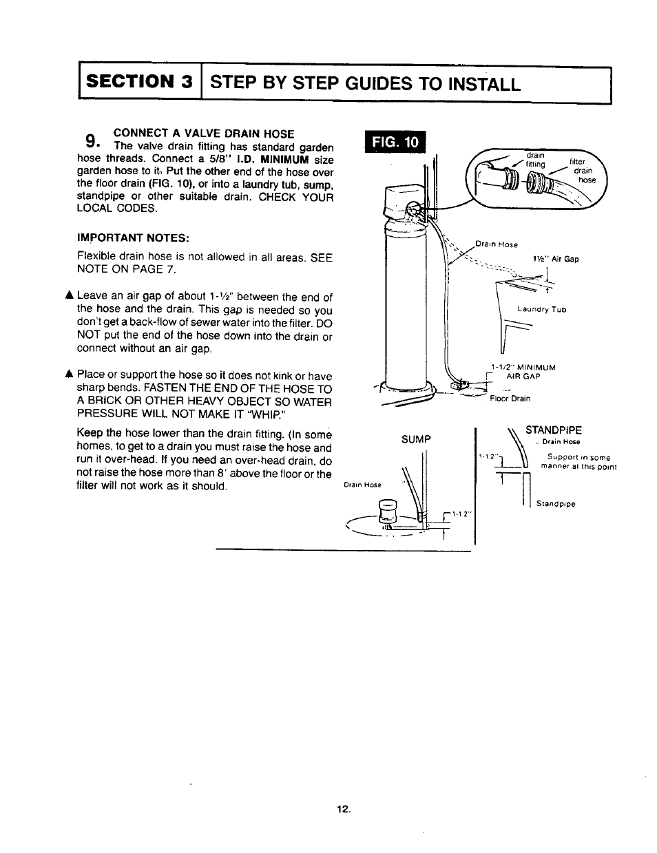 Fig. 10 | Sears 625.34823 User Manual | Page 12 / 24