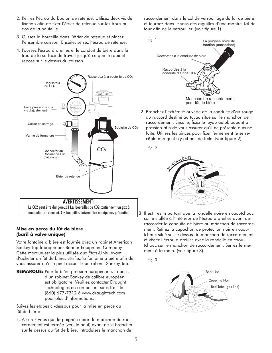 Avertissement | Sears 183.91579 User Manual | Page 22 / 52