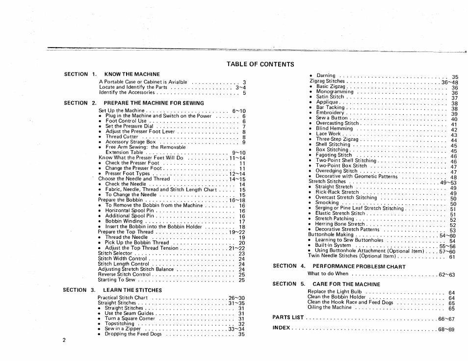 Sears KENMORE 385. 17928 User Manual | Page 4 / 73