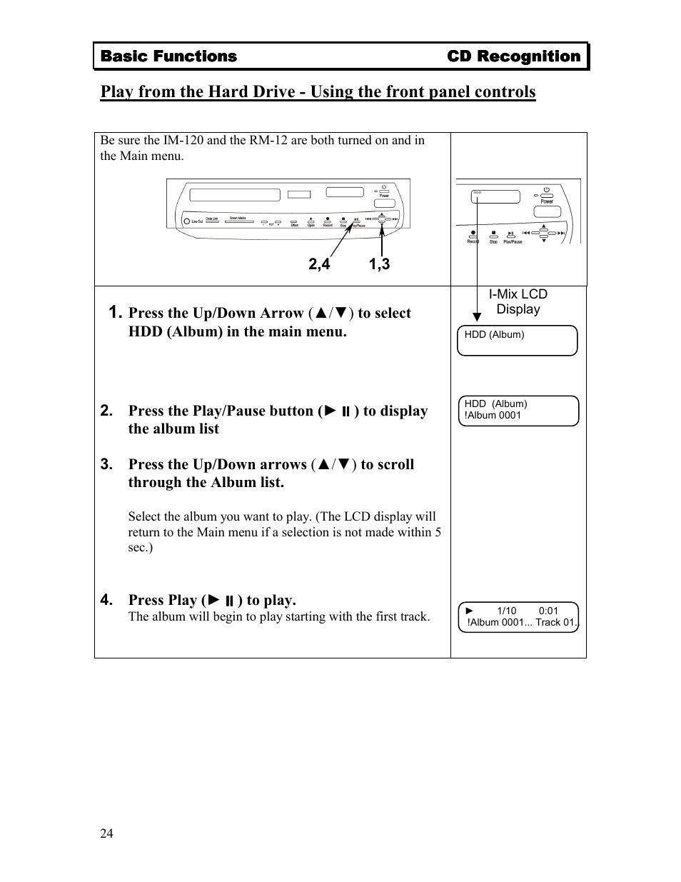 Sima Products Sima I-MIX 120 User Manual | Page 24 / 61