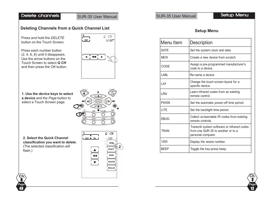 Sima Products Sima SUR-35 User Manual | Page 13 / 30