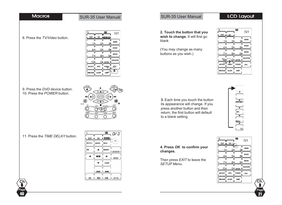 Sima Products Sima SUR-35 User Manual | Page 21 / 30